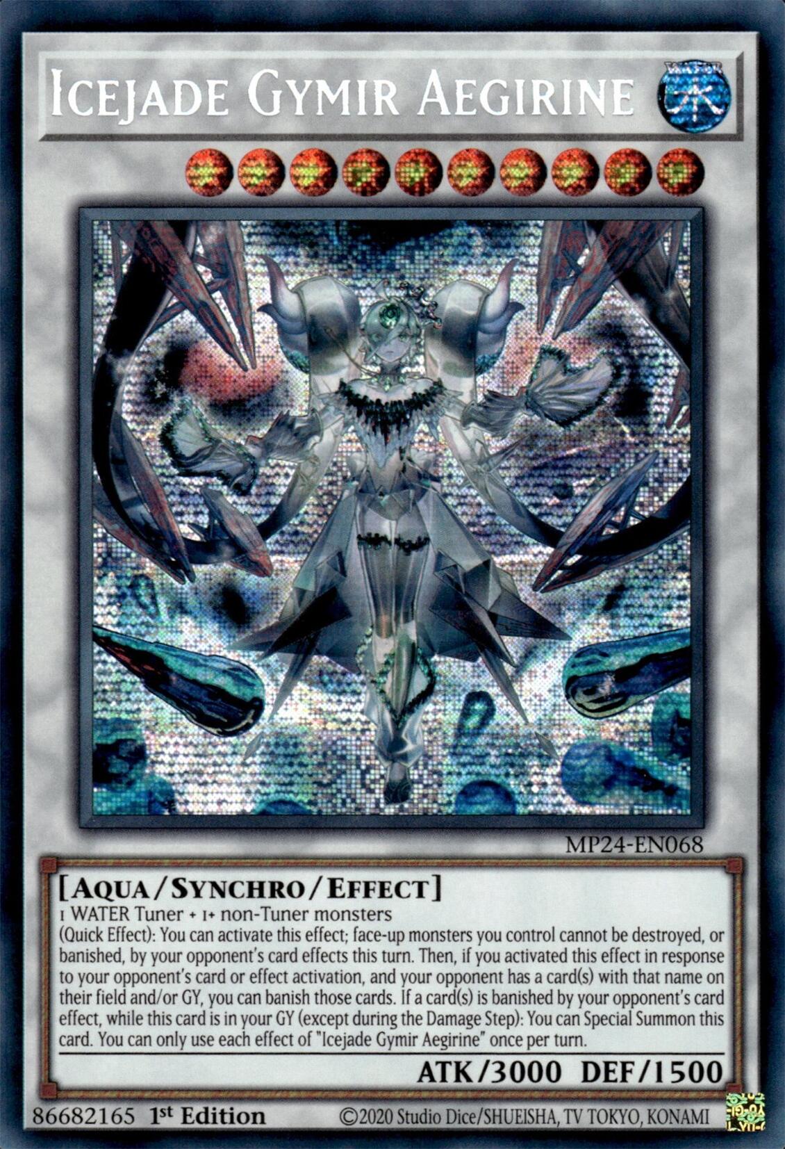 Image of Icejade Gymir Aegirine [MP24-EN068] Prismatic Secret Rare