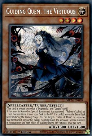 Image of Guiding Quem, the Virtuous [MP24-EN078] Prismatic Secret Rare