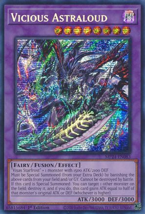Image of Vicious Astraloud [MP24-EN083] Prismatic Secret Rare