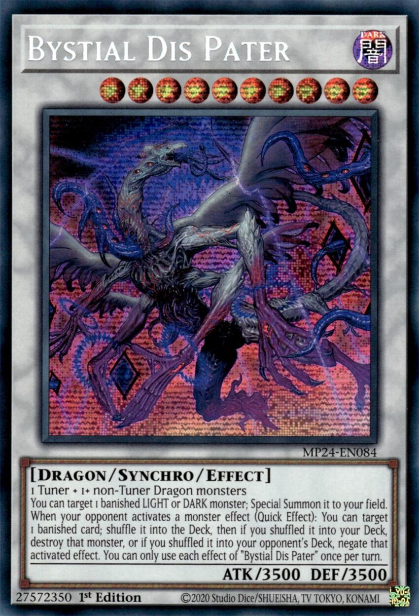 Image of Bystial Dis Pater [MP24-EN084] Prismatic Secret Rare