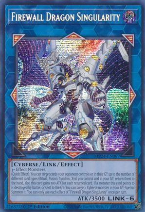 Image of Firewall Dragon Singularity [MP24-EN087] Prismatic Secret Rare