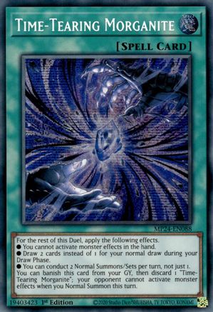 Image of Time-Tearing Morganite [MP24-EN088] Prismatic Secret Rare
