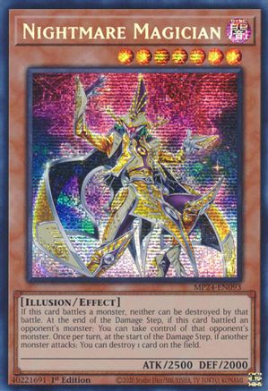 Image of Nightmare Magician [MP24-EN093] Prismatic Secret Rare