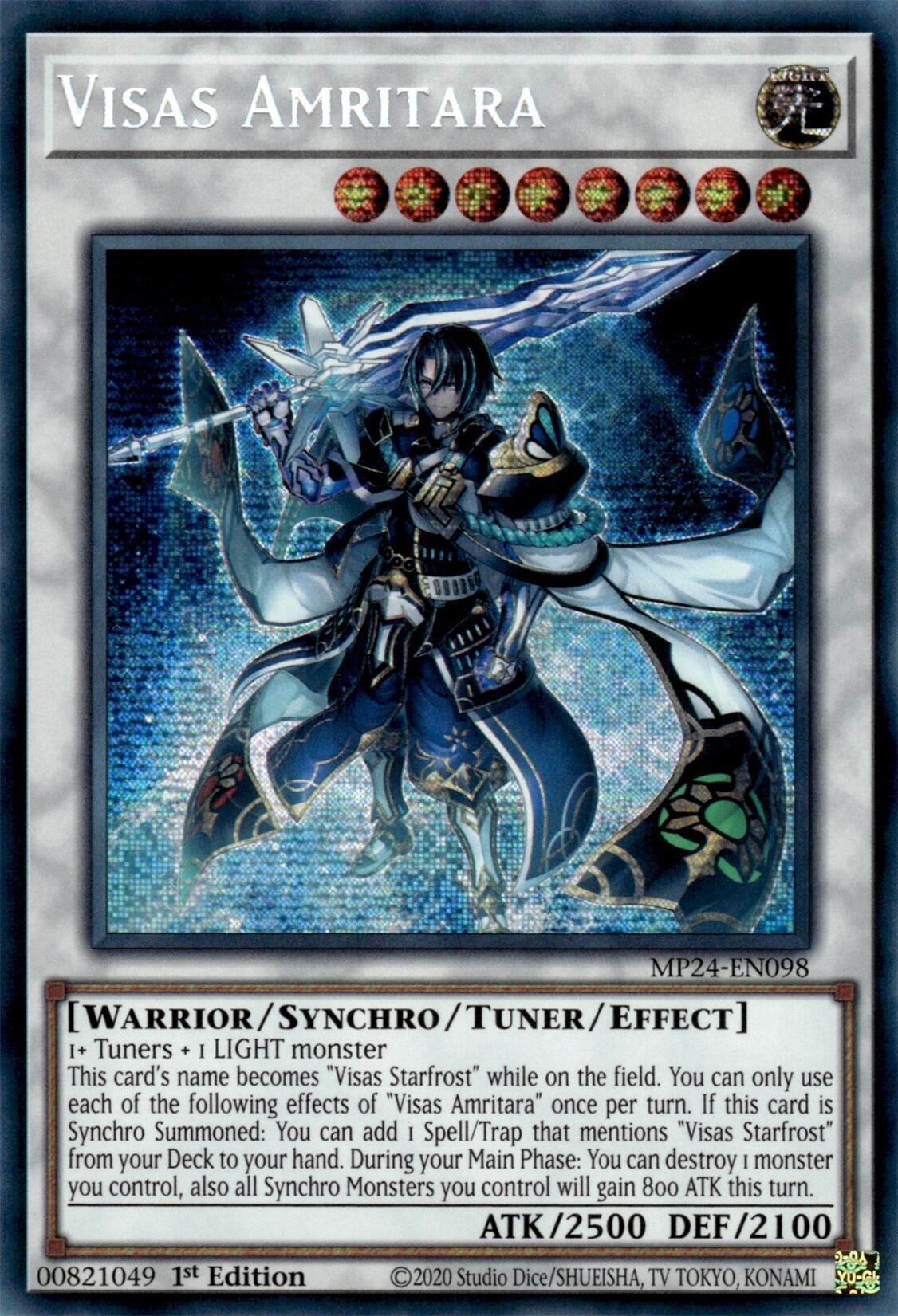 Image of Visas Amritara [MP24-EN098] Prismatic Secret Rare