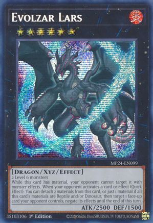 Image of Evolzar Lars [MP24-EN099] Prismatic Secret Rare