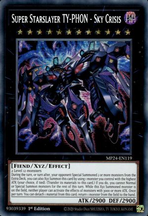 Image of Super Starslayer TY-PHON - Sky Crisis [MP24-EN119] Prismatic Secret Rare