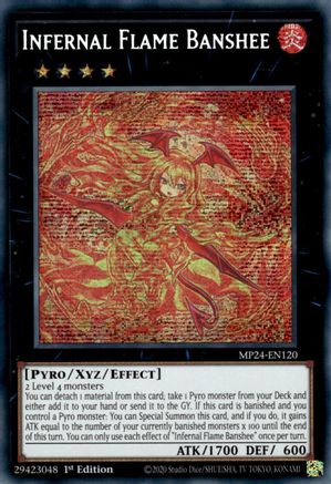 Image of Infernal Flame Banshee [MP24-EN120] Prismatic Secret Rare