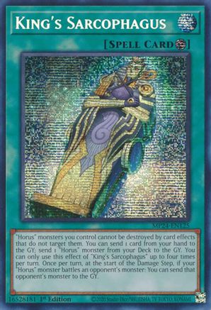 Image of King's Sarcophagus [MP24-EN125] Prismatic Secret Rare