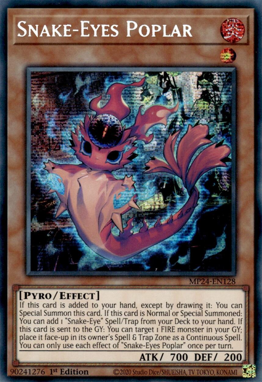 Image of Snake-Eyes Poplar [MP24-EN128] Prismatic Secret Rare