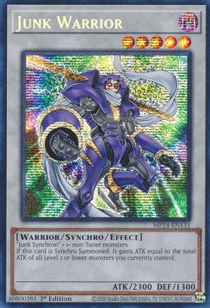 Image of Junk Warrior [MP24-EN131] Prismatic Secret Rare