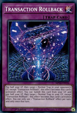 Image of Transaction Rollback [MP24-EN134] Prismatic Secret Rare