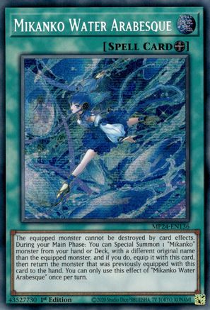 Image of Mikanko Water Arabesque [MP24-EN136] Prismatic Secret Rare