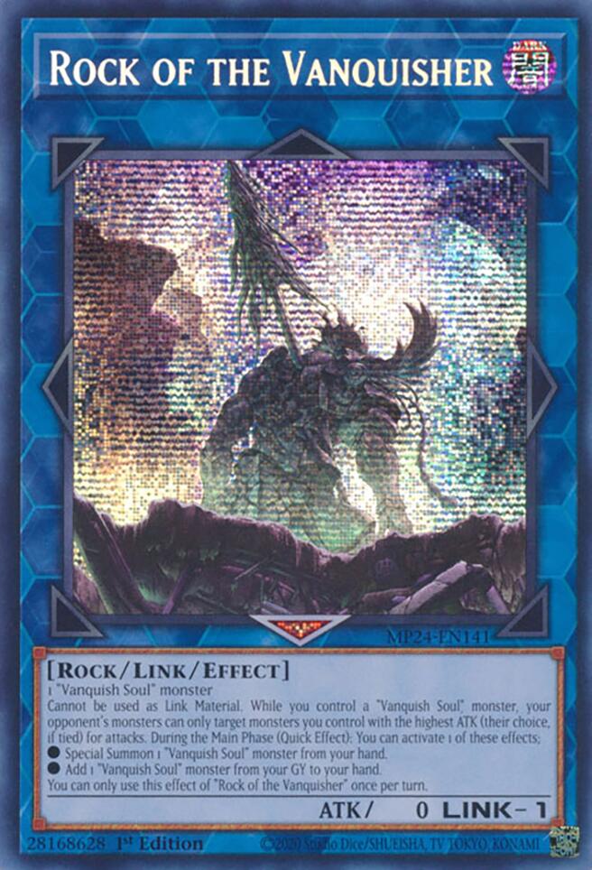 Image of Rock of the Vanquisher [MP24-EN141] Prismatic Secret Rare
