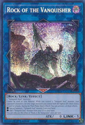 Image of Rock of the Vanquisher [MP24-EN141] Prismatic Secret Rare