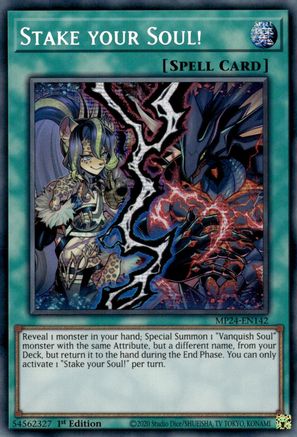 Image of Stake your Soul! [MP24-EN142] Prismatic Secret Rare