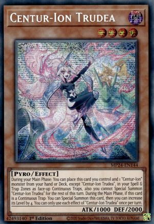 Image of Centur-Ion Trudea [MP24-EN144] Prismatic Secret Rare