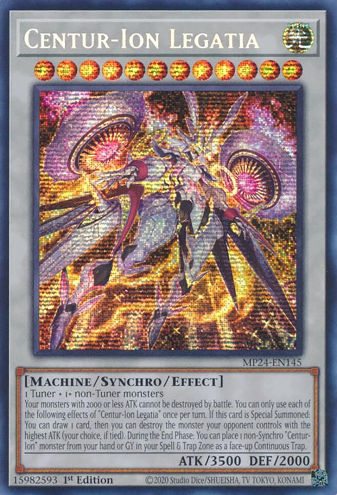 Image of Centur-Ion Legatia [MP24-EN145] Prismatic Secret Rare