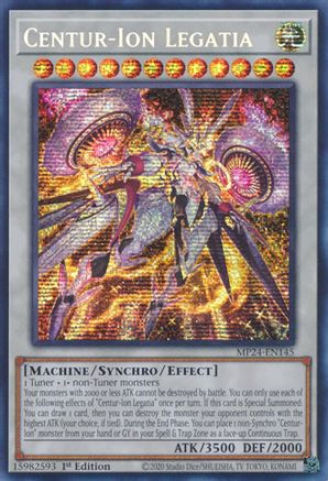 Image of Centur-Ion Legatia [MP24-EN145] Prismatic Secret Rare