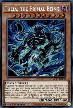 Image of Theia, the Primal Being [MP24-EN148] Prismatic Secret Rare