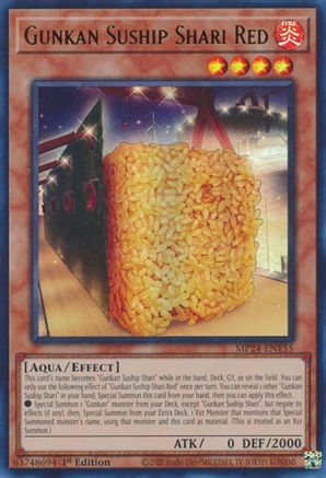 Image of Gunkan Suship Shari Red [MP24-EN155] Ultra Rare