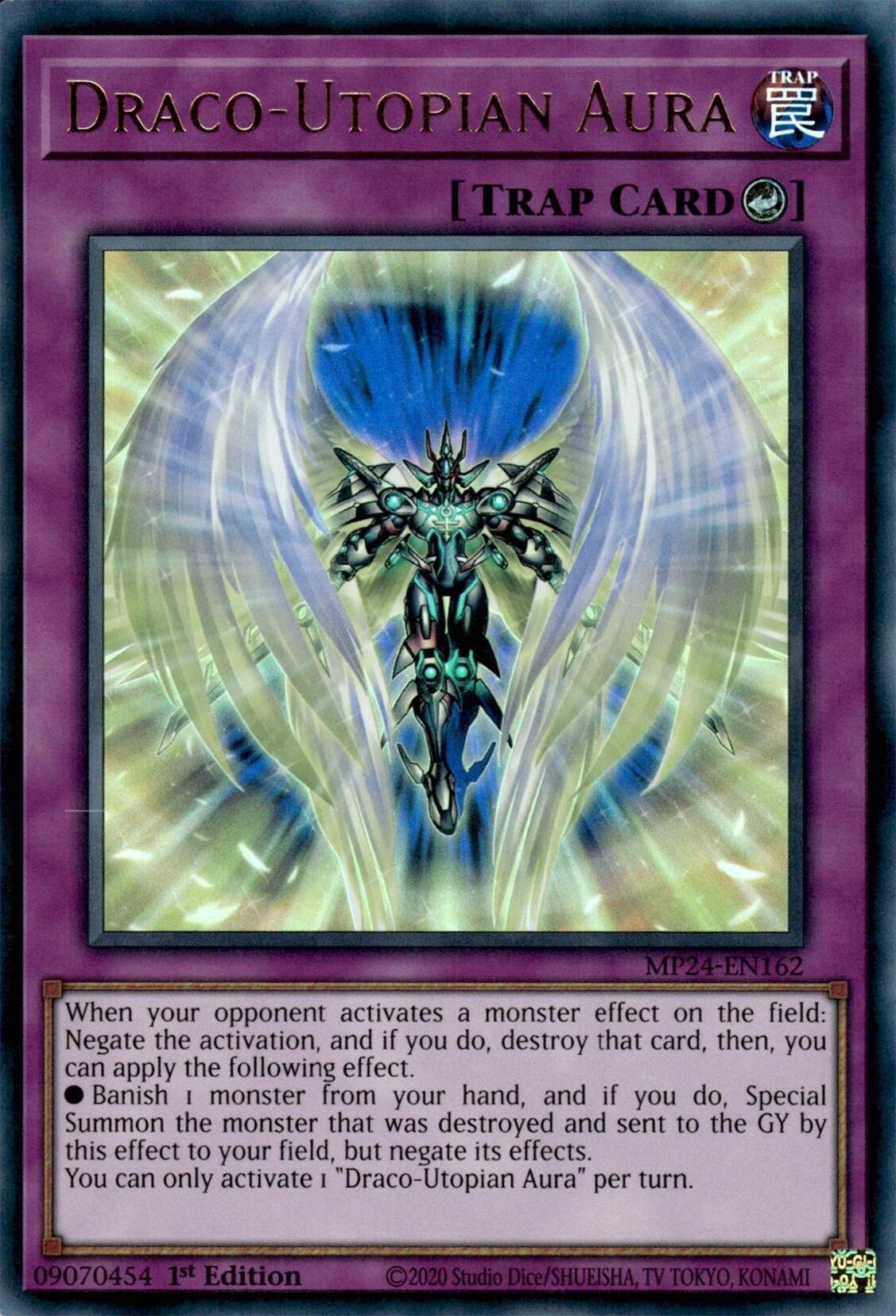 Image of Draco-Utopian Aura [MP24-EN162] Ultra Rare