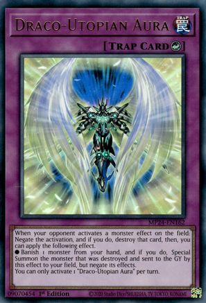 Image of Draco-Utopian Aura [MP24-EN162] Ultra Rare