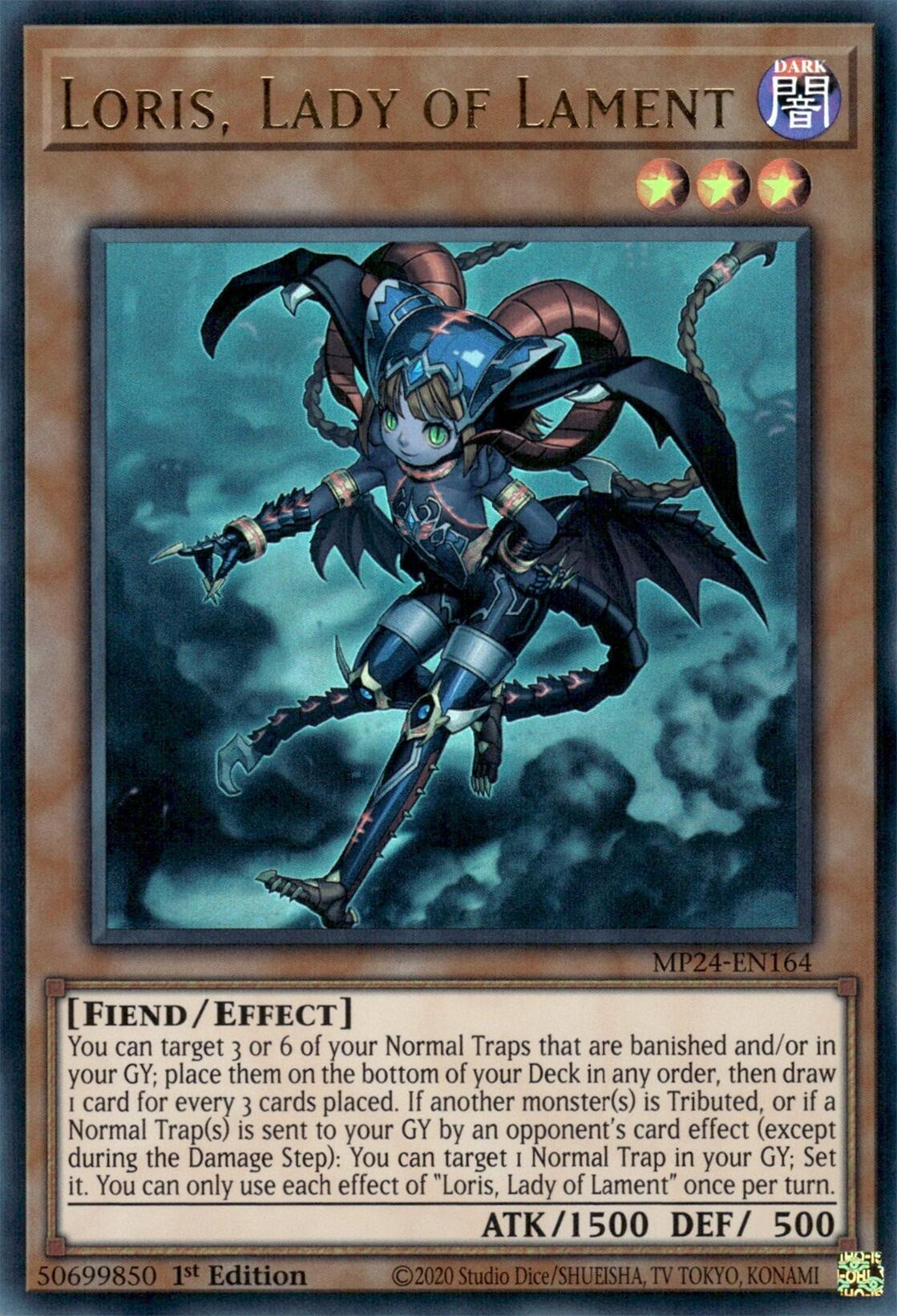 Image of Loris, Lady of Lament [MP24-EN164] Ultra Rare