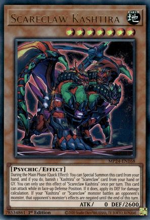 Image of Scareclaw Kashtira [MP24-EN168] Ultra Rare