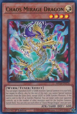 Image of Chaos Mirage Dragon [MP24-EN170] Ultra Rare