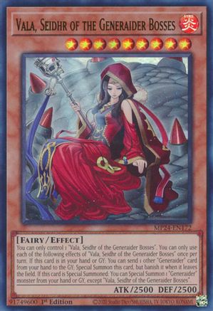 Image of Vala, Seidhr of the Generaider Bosses [MP24-EN172] Ultra Rare