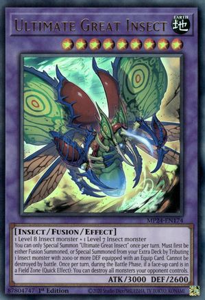 Image of Ultimate Great Insect [MP24-EN174] Ultra Rare