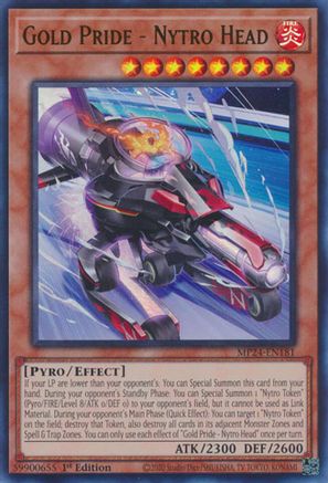 Image of Gold Pride - Nytro Head [MP24-EN181] Ultra Rare