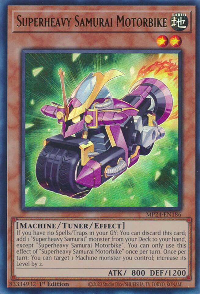 Image of Superheavy Samurai Motorbike [MP24-EN186] Ultra Rare