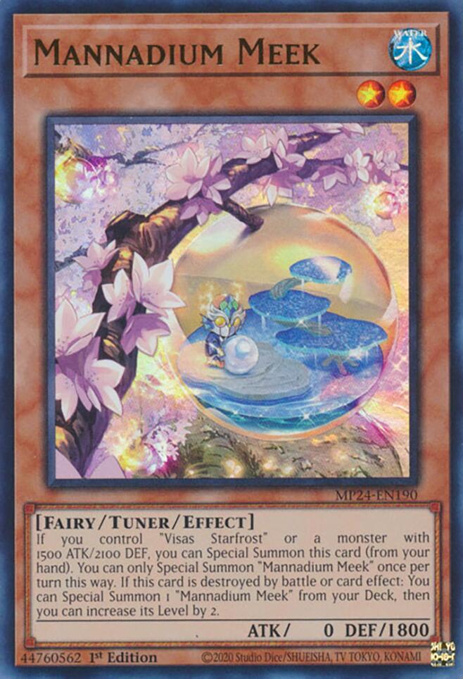 Image of Mannadium Meek [MP24-EN190] Ultra Rare
