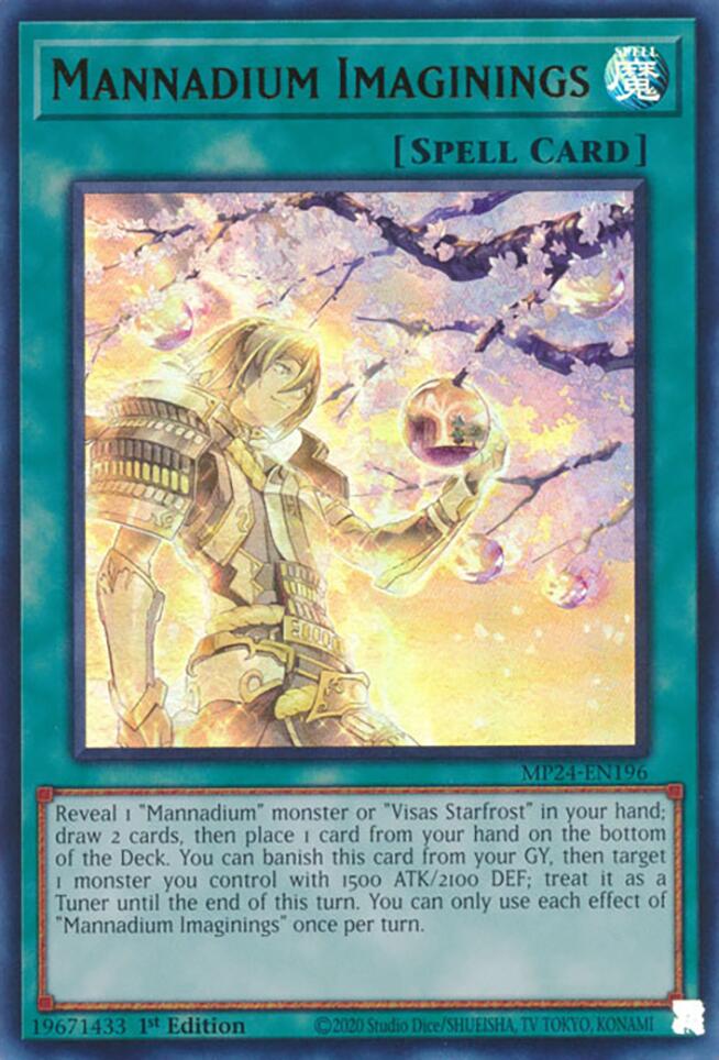 Image of Mannadium Imaginings [MP24-EN196] Ultra Rare