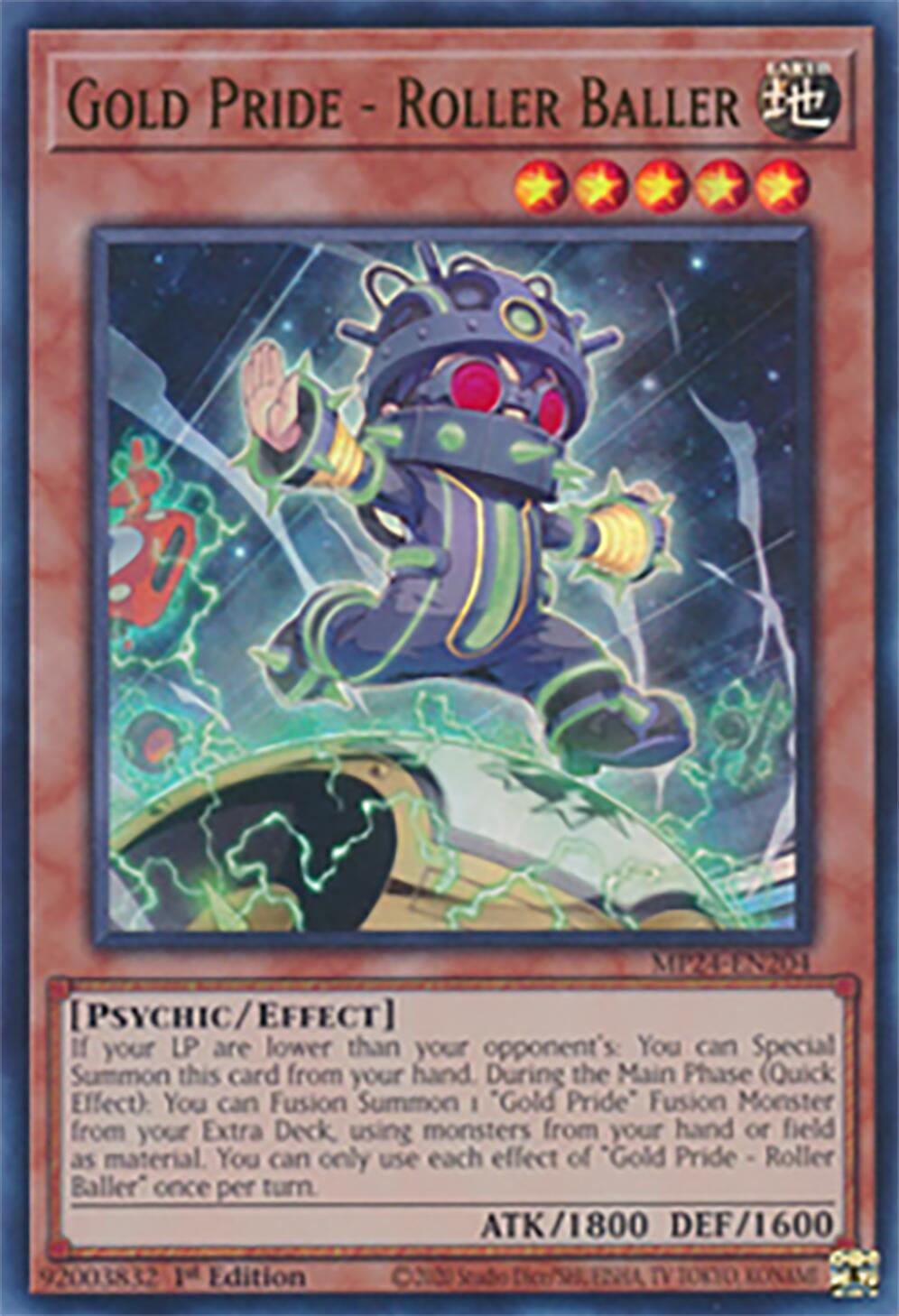 Image of Gold Pride - Roller Baller [MP24-EN204] Ultra Rare