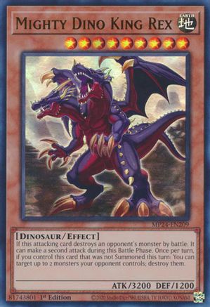 Image of Mighty Dino King Rex [MP24-EN209] Ultra Rare