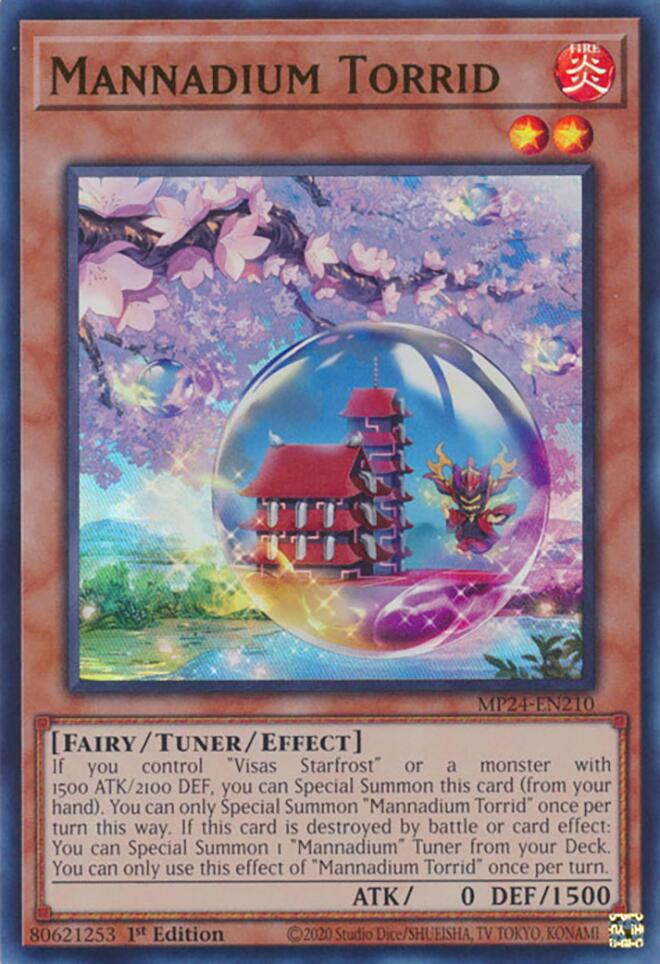 Image of Mannadium Torrid [MP24-EN210] Ultra Rare