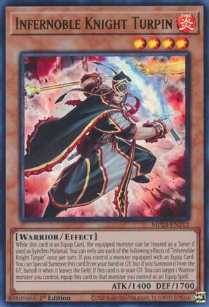 Image of Infernoble Knight Turpin [MP24-EN212] Ultra Rare