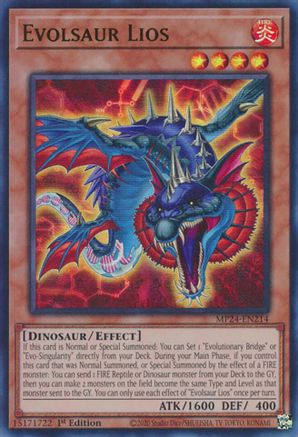 Image of Evolsaur Lios [MP24-EN214] Ultra Rare