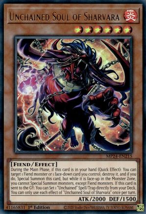 Image of Unchained Soul of Sharvara [MP24-EN215] Ultra Rare