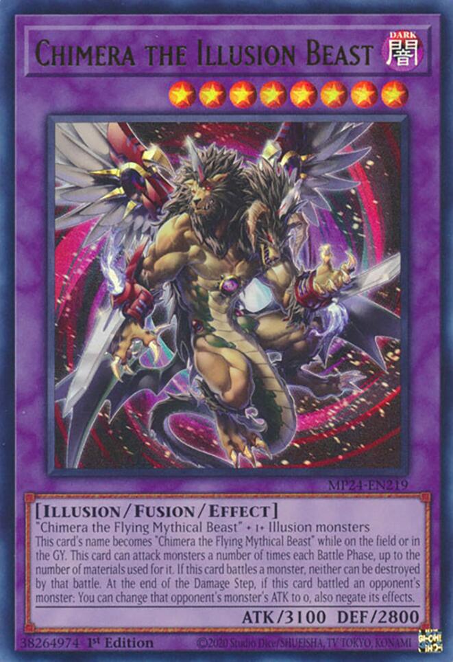 Image of Chimera the Illusion Beast [MP24-EN219] Ultra Rare