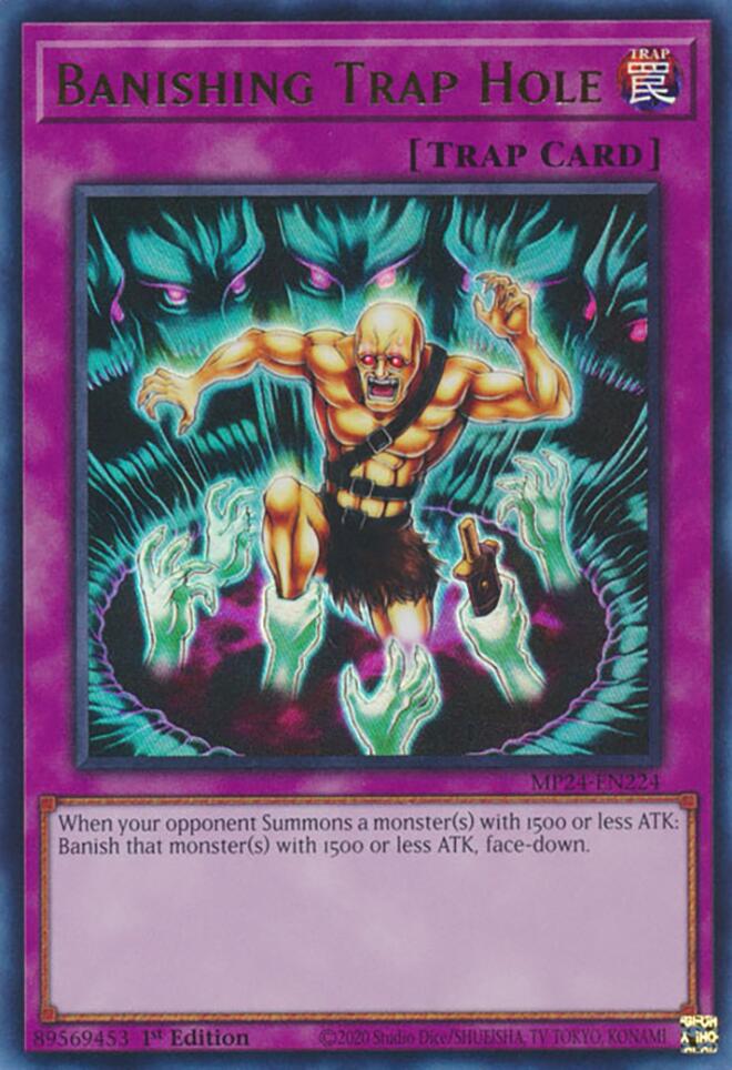 Image of Banishing Trap Hole [MP24-EN224] Ultra Rare