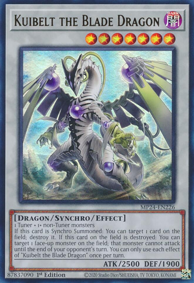 Image of Kuibelt the Blade Dragon [MP24-EN226] Ultra Rare