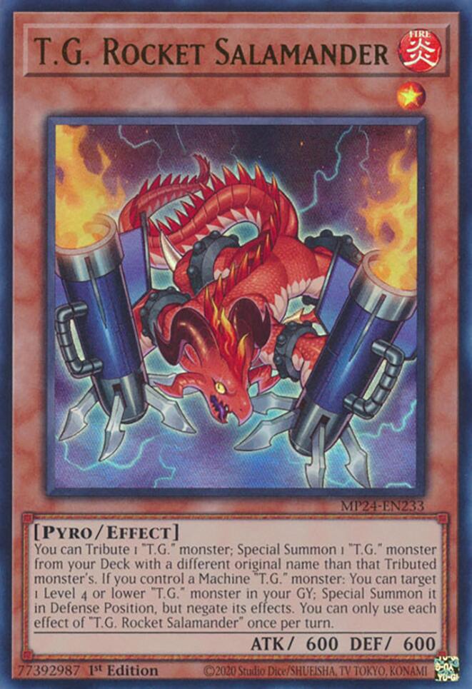 Image of T.G. Rocket Salamander [MP24-EN233] Ultra Rare