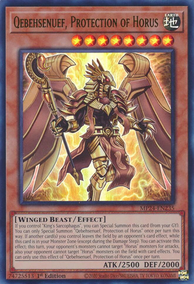 Image of Qebehsenuef, Protection of Horus [MP24-EN235] Ultra Rare