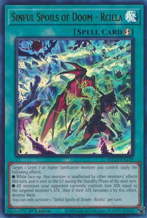 Image of Sinful Spoils of Doom - Rciela [MP24-EN239] Ultra Rare