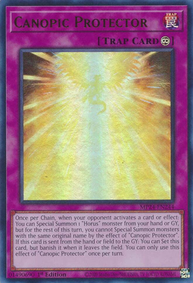 Image of Canopic Protector [MP24-EN244] Ultra Rare