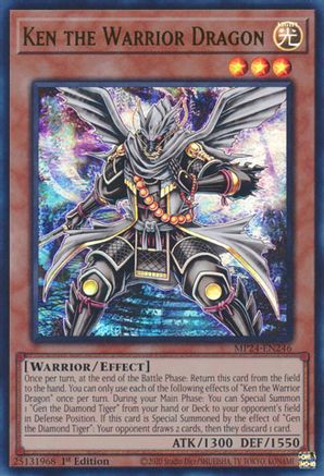 Image of Ken the Warrior Dragon [MP24-EN246] Ultra Rare