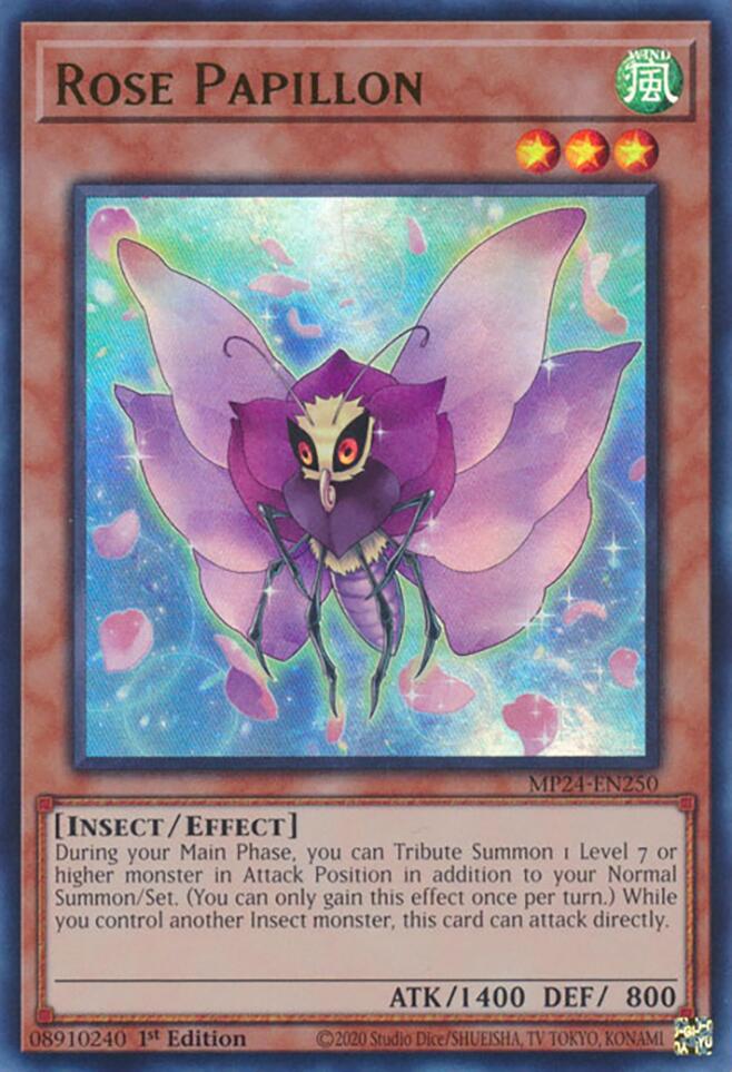 Image of Rose Papillon [MP24-EN250] Ultra Rare
